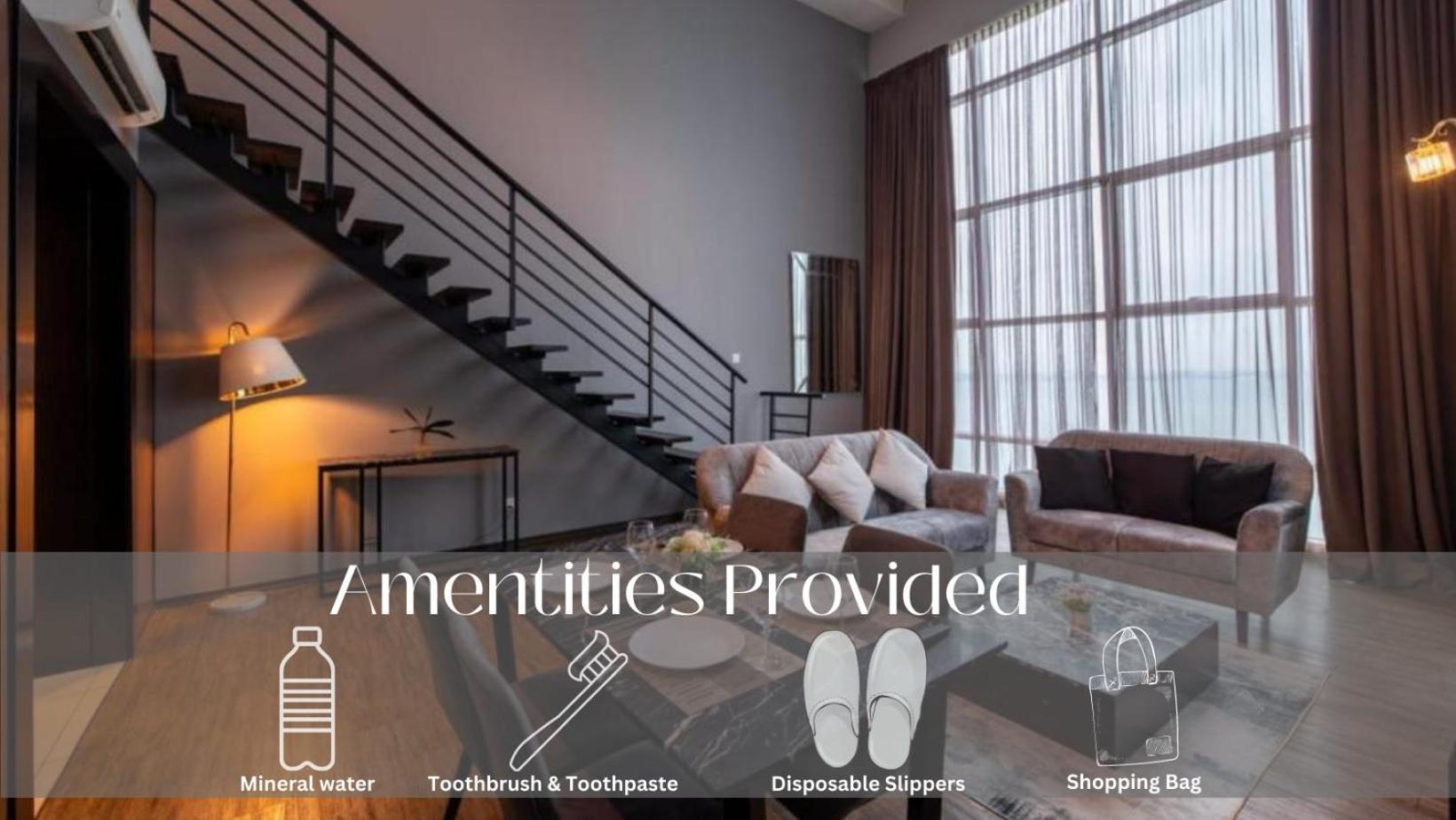 Loft Pano Seaview Suite 2 Bedroom By The Only Bnb Jelutong Exteriör bild